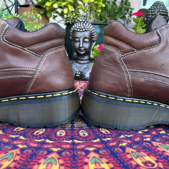 🏴 Dr. Martens MIE Chunky Vintage 7 Eye Platform Ankle Boots UK 7 - Picture 10 of 17